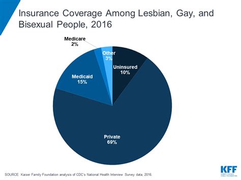 Insurance Coverage Among Lesbian Gay And Bisexual People 2016 Kff