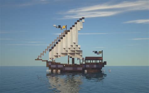 Medieval Ship Dhow Safiye Minecraft Map