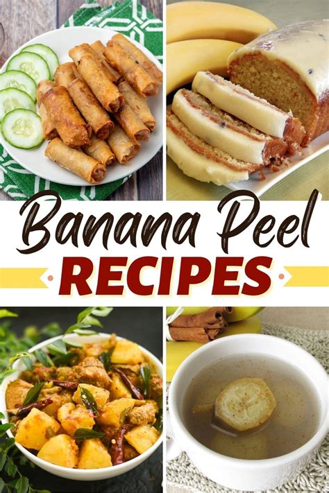 10 Banana Peel Recipes Youll Go Bananas For Insanely Good