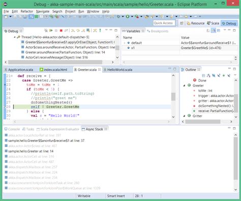 Asynchronous Debugger New — Scala Ide 01 Snapshot Documentation