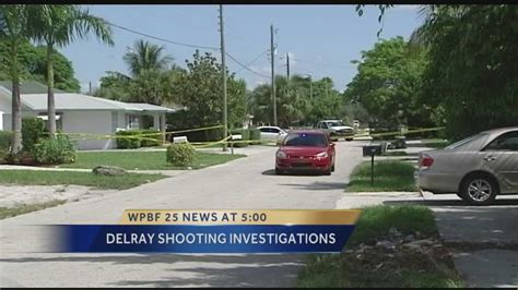 Update Two Shootings In Delray Beach Related