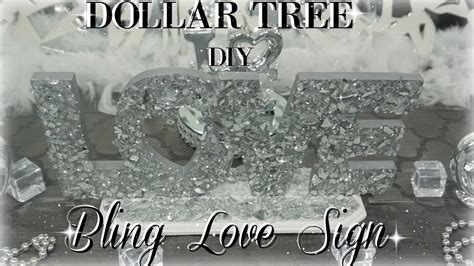 Love your home was born out of a lifelong passion for home decor, and eye for design and entrepreneurial spirit. DIY DOLLAR TREE BLING LOVE SIGN | DIY DOLLAR TREE HOME ...