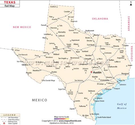 Texas Railroad Map Texas Rail Map Texas Explore Texas Map