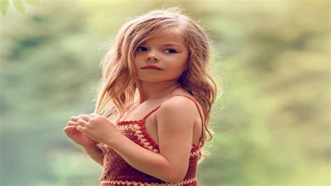 Six Year Old Russian Girl Named Most Beautiful In The World Youtube