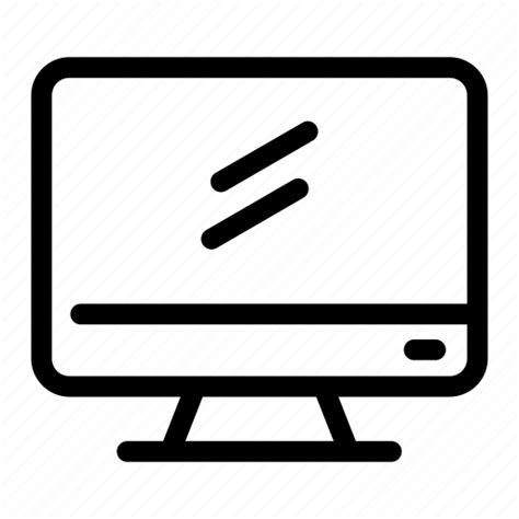 Computer Desktop Monitor Pc Icon Download On Iconfinder