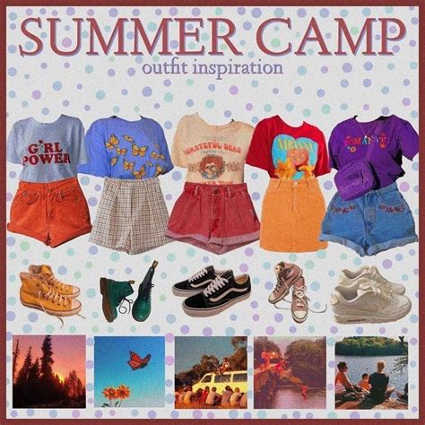 Summer Camp Outfits Camping Outfits Summer Camp Aesthetic Outfits