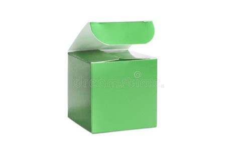 One Green Box Stock Image Image Of Branding Product 133839155