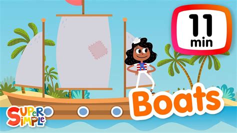 The Super Simple Show Boats Cartoons For Kids Youtube