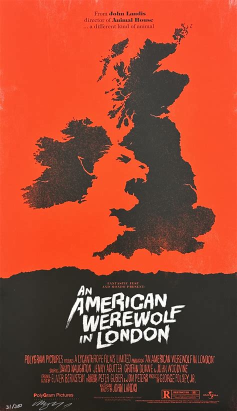 an american werewolf in london movie poster olly moss