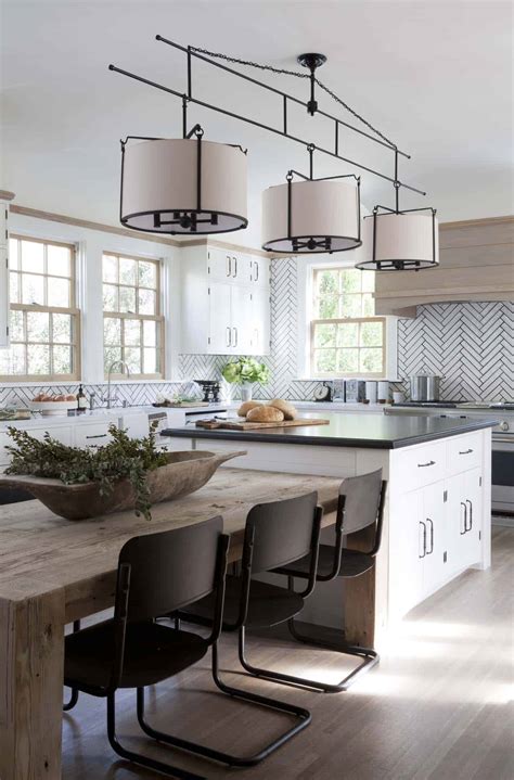 If you plan to have another beautiful thing in the kitchen, mosaic light can be a good idea. 30+ Brilliant kitchen island ideas that make a statement
