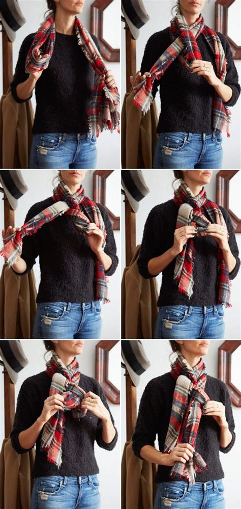 Tutorials How To Tie A Scarf