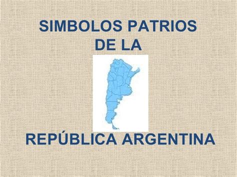 símbolos patrios de la argentina