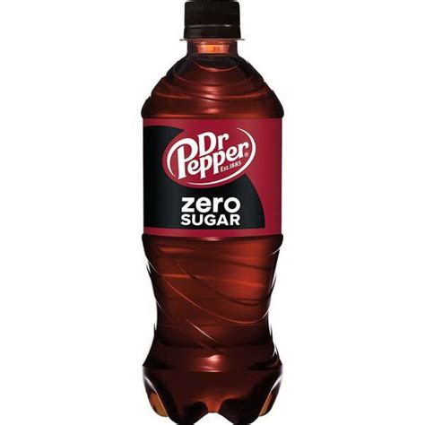20 oz dr pepper zero soda dr pepper