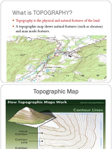 What Is Topography Topography Is The Physical And Natural Features Of