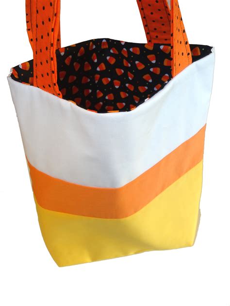 Candy Corn Halloween Trick Or Treat Bag Jaded Spade Creations