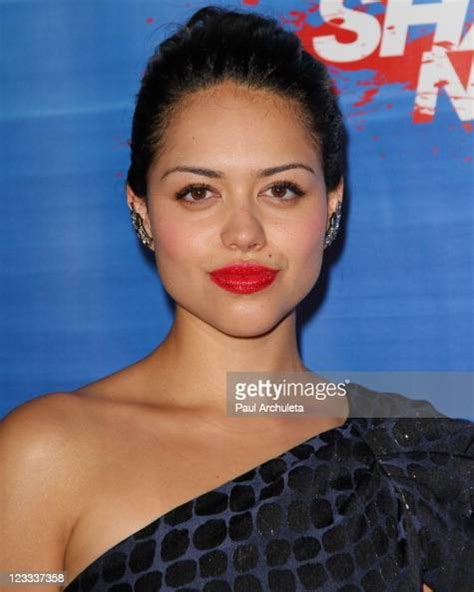 Actress Alyssa Diaz Arrives At The Shark Night 3d Los Angeles News