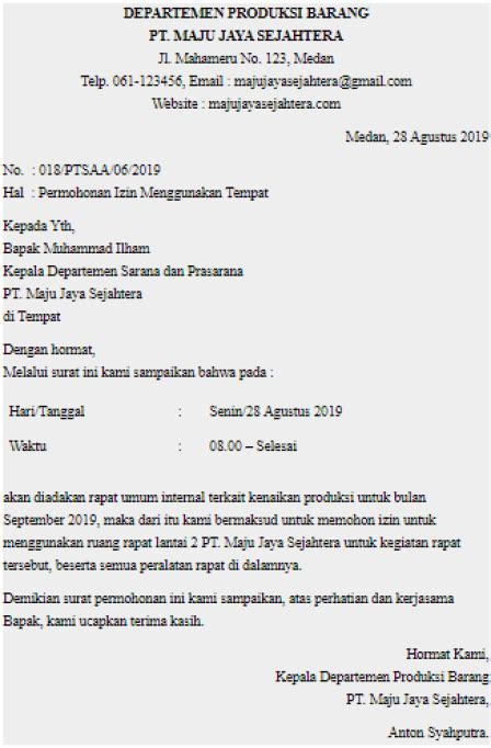 Surat Permohonan Mengisi Materi Imagesee