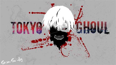 Wallpaper Drawing Illustration Anime Logo Graphic Design Kaneki