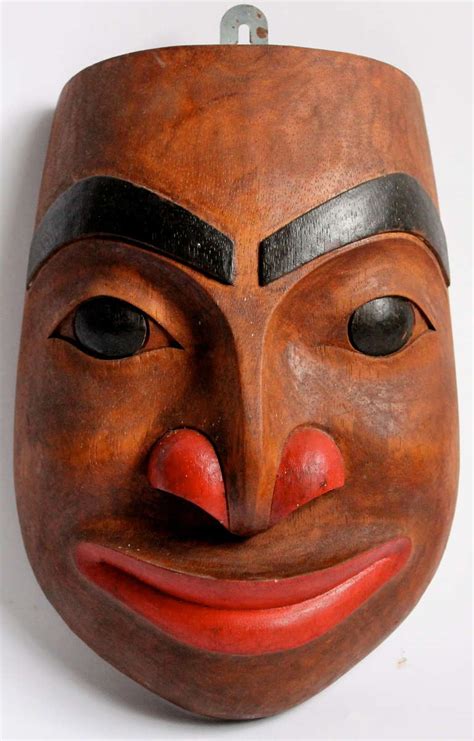 20th C North West Coast Indian Mask At 1stdibs