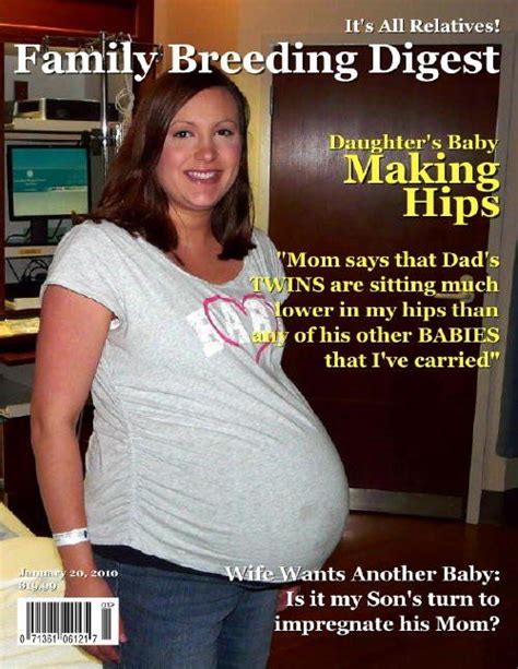 A Pregnant Woman Standing In Front Of A Computer Monitor On The Cover Of A Magazine