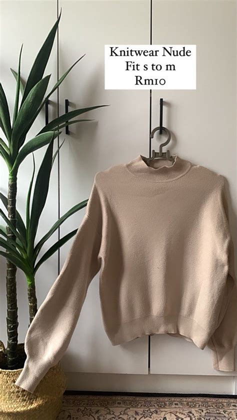 Knitwear Nude Women S Fashion Tops Other Tops On Carousell