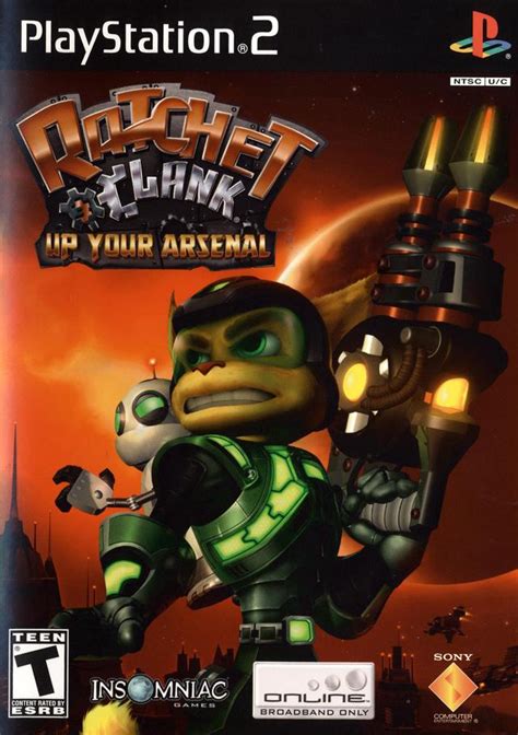 Ratchet And Clank Up Your Arsenal Sony Playstation 2 Game
