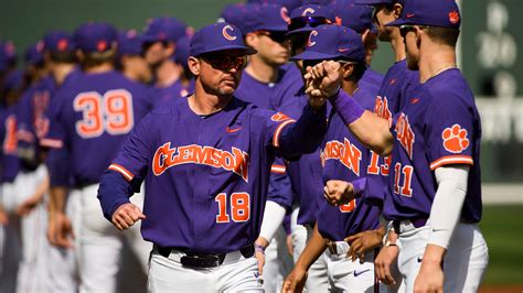 Clemson Baseball Team Selected For Ncaa Tournament At No 3 Seed
