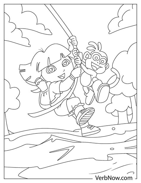 dora coloring page printable coloring page coloring home the best porn website