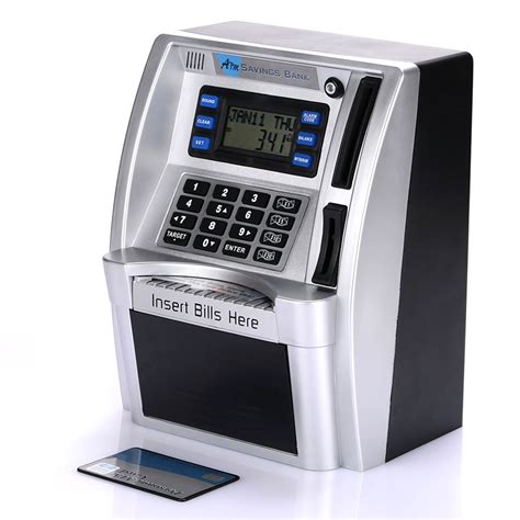 9aba 5002 With Lcd Screen Atm Saving Banks Atm Piggy Bank Coin Banks