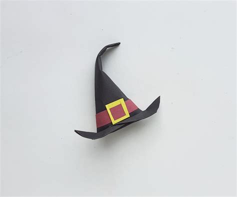 Origami Witch Hat For Halloween Crafts Kids Love