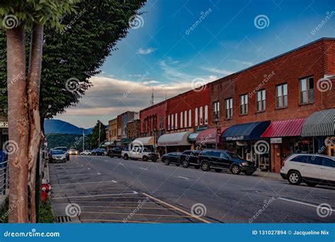 Downtown Franklin At Dusk Editorial Stock Image Image Of Outdoor