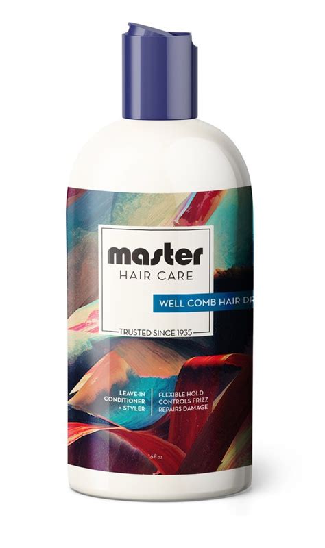 Master Well Comb Conditioning Hair Dressing Leave In Conditioner 473ml
