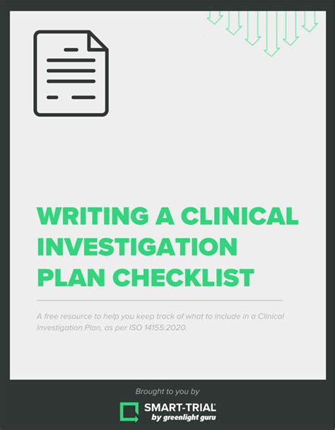 Clinical Investigation Plan Cip The Essential Guide