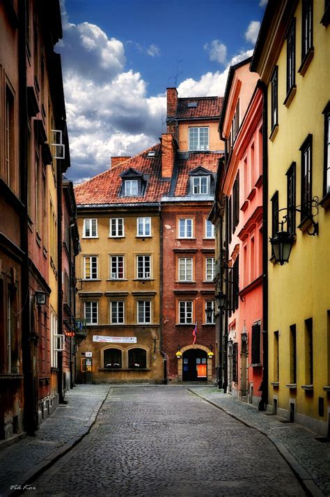 Streets Of The Old Warsaw I Warsaw Poland Warsaw Poland
