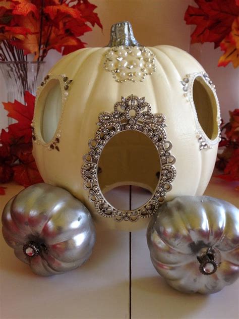 Decorate for halloween with these cool and creative pumpkins this fall. Recreate Cinderella's pumpkin carriage by using a large ...