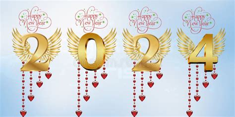 Happy New Year 2024 Stock Illustration Illustration Of 2026 135301083