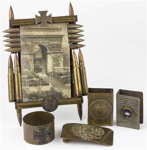 Lot World War I Trench Art