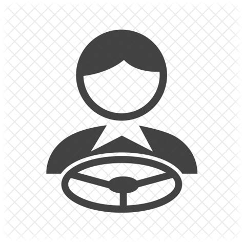 Driving Icon Download In Glyph Style