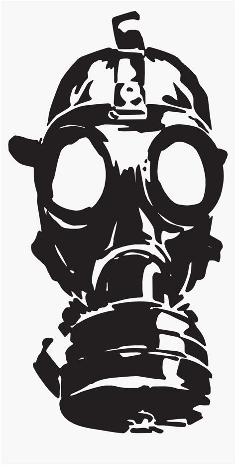 Gas Mask Ww1 Clipart Goimages My