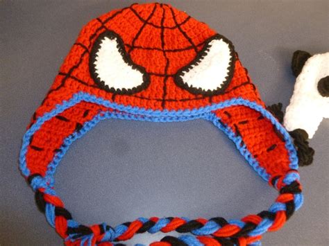 A Spiderman Hat That I Made Crochet Kids Hats Crochet Patterns Crochet