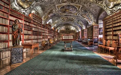 World Architecture Rooms Library Books Hdr Wallpaper 1920x1200