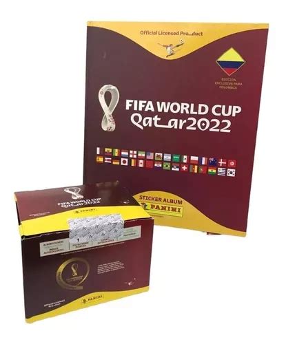 Álbum Pasta Dura Caja104 Sobres Mundial Qatar 2022 Panini Envío Gratis