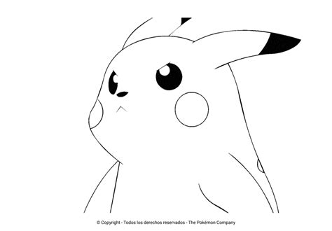Dibujo De Pikachu Enojado Para Colorear Ultra Coloring Pages Porn Sex