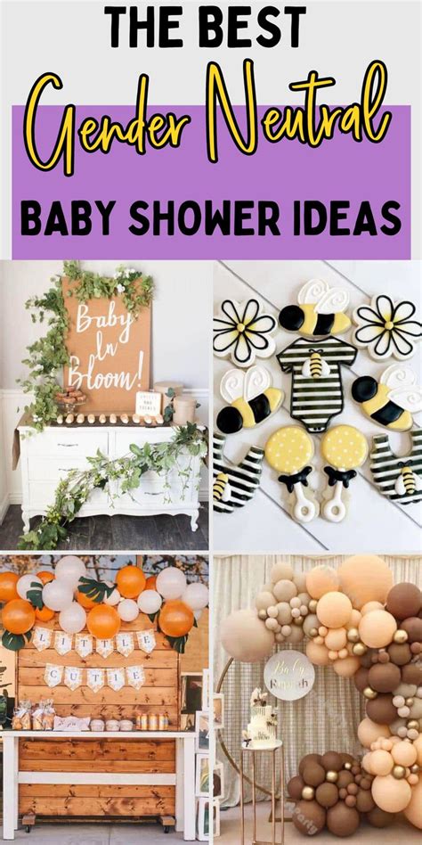 The Best Gender Neutral Baby Shower Ideas You Ll Love Baby Shower