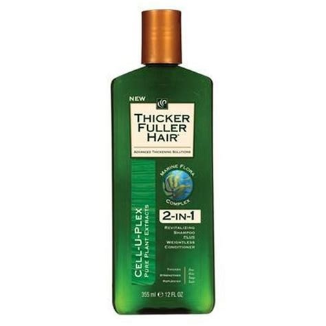 Thicker Fuller Hair 12 Oz 2 In 1 Shampoo And Conditioner