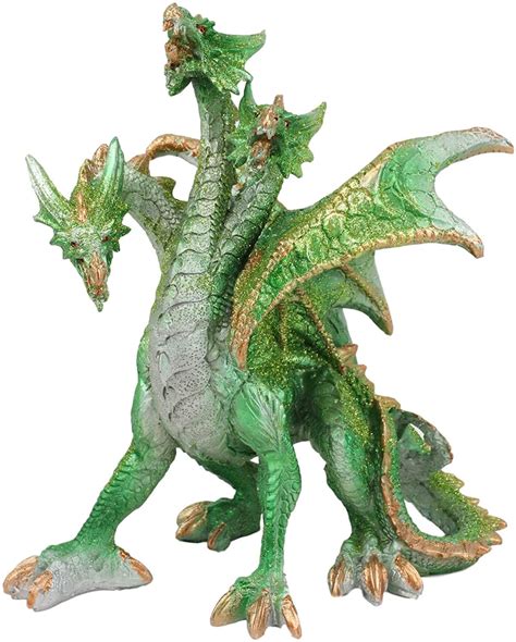 This 3 Headed Dragon Hydra Figurine Is Approximately 8 Tall And 725