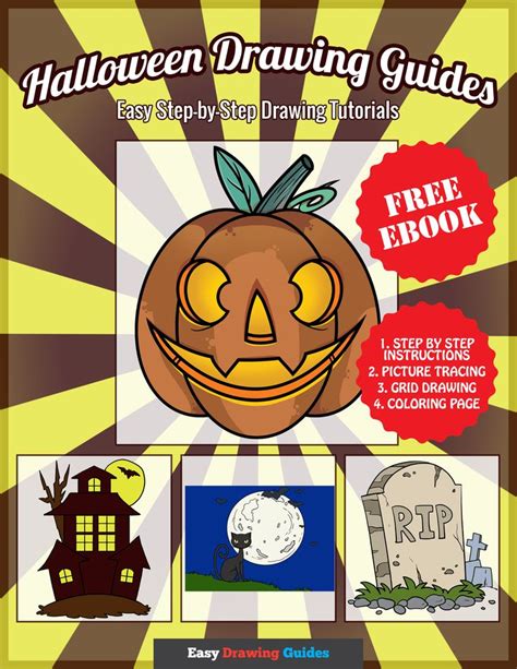 Download Halloween Drawing Guides Free Ebook Easy Drawing Guides