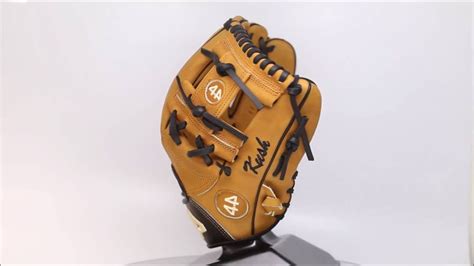 44 Pro Custom Baseball Glove Signature Series Tan Black I Web Youtube