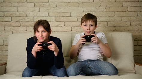 Brother And Sister Play Videogames Stock Video Footage 0022 Sbv 313641094 Storyblocks