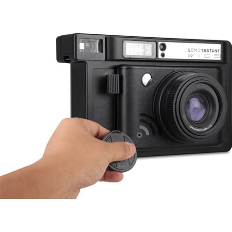 Lomography Lomoinstant Wide Black Camera And Lenses Li900b Bandh